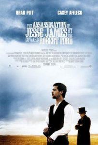 ASSASSINATION OF JESSE JAMES BY THE COWARD ROBERT FORD poster Brad Pitt