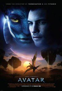 AVATAR poster James Cameron Zoe Saldana