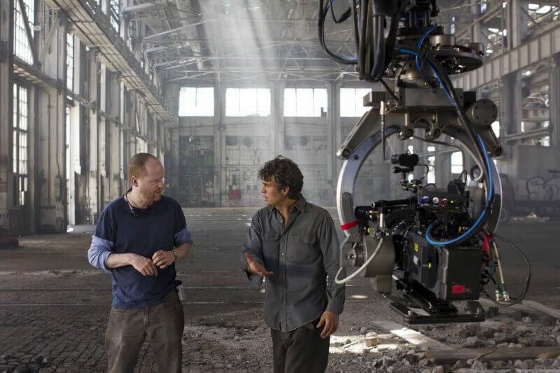 AVENGERS Behind the Scenes Joss Whedon Mark Ruffalo as Bruce Banner