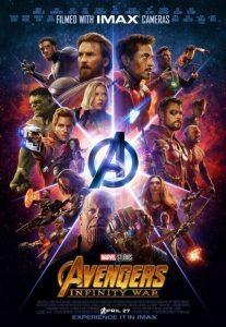 AVENGERS INFINITY WAR poster