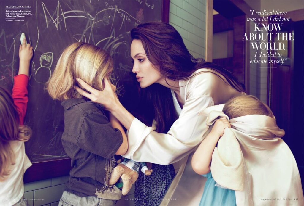 Angelina Jolie Vanity Fair October 2011 02