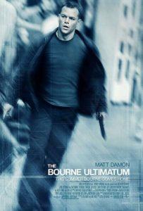 BOURNE ULTIMATUM poster Matt Damon