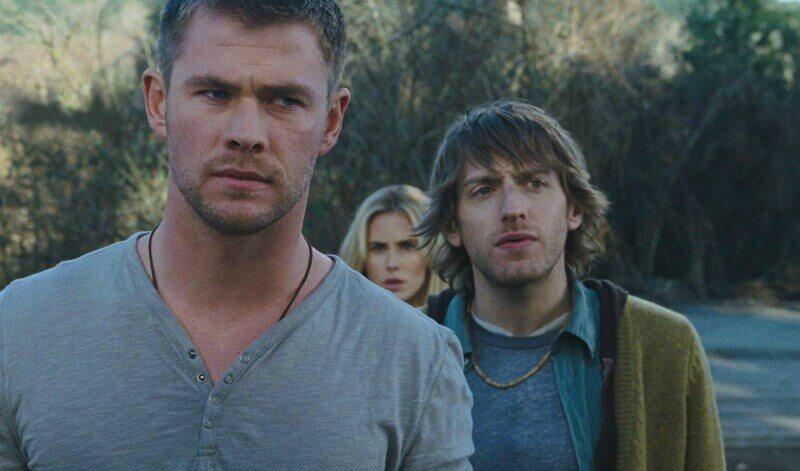 CABIN IN THE WOODS Chris Hemsworth Fran Kranz