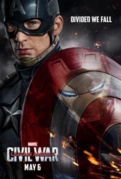 CAPTAIN AMERICA CIVIL WAR poster Chris Evans