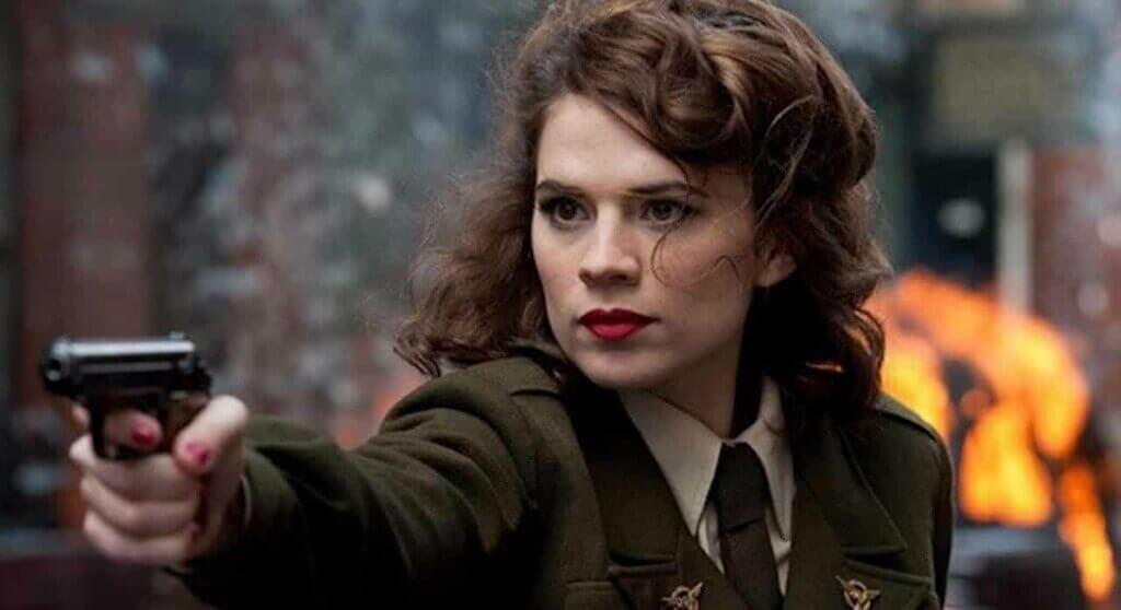 CAPTAIN AMERICA FIRST AVENGER Hayley Atwell as Peggy Carter