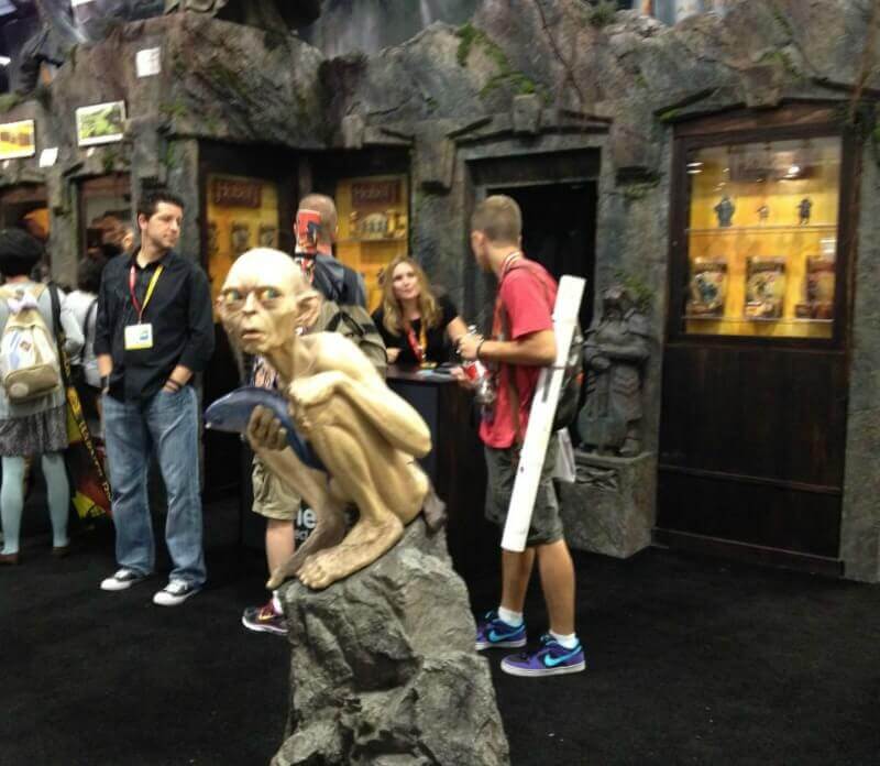 Comic Con HOBBIT Gollum 2012