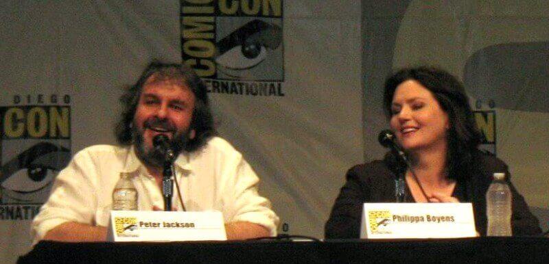 Comic Con HOBBIT Peter Jackson Philippa Boyens 2012