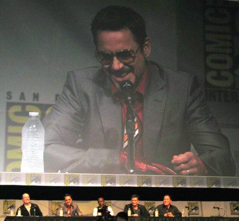 Comic Con IRON MAN 3 Robert Downey Jr 2012