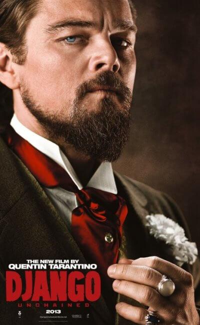 DJANGO UNCHAINED poster Leonardo Dicaprio