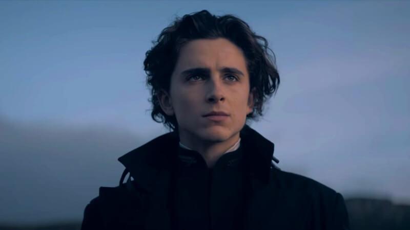 DUNE Timothee Chalamet as Paul Atreides