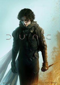 DUNE poster Timothee Chalamet