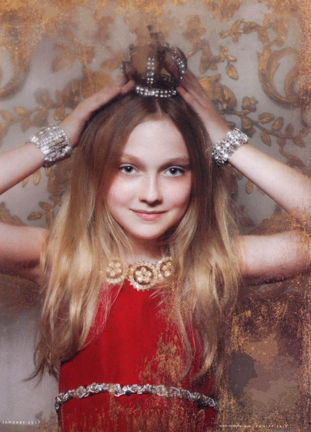 Dakota Fanning Vanity Fair January 2007 03