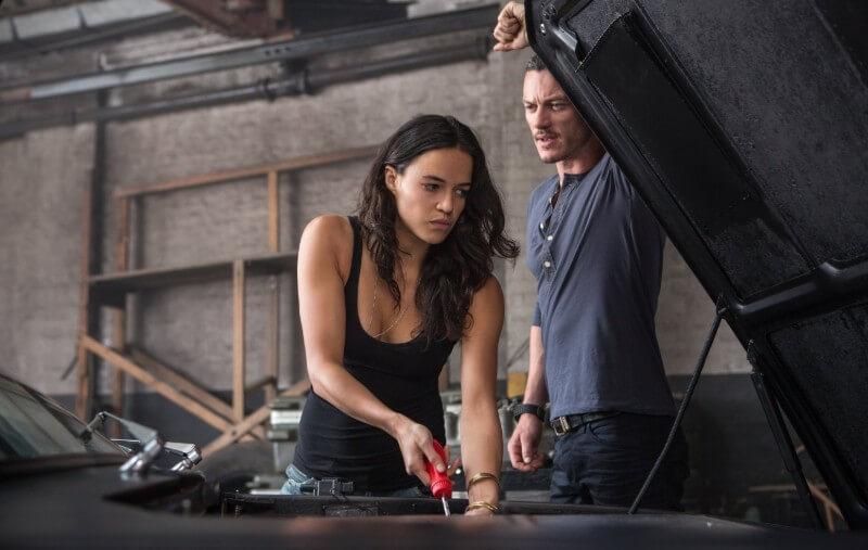 FAST AND FURIOUS 6 Michelle Rodriguez Luke Evans