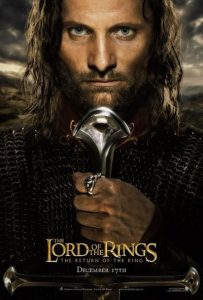 LORD OF THE RINGS RETURN OF THE KING poster