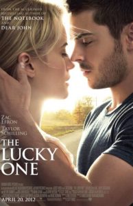 LUCKY ONE poster Zac Efron