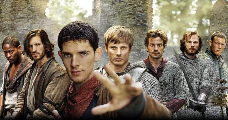 MERLIN Season 3 Banner Bradley James 2013 2020