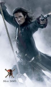 PIRATES OF THE CARIBBEAN AT WORLDS END 3 poster Orlando Bloom