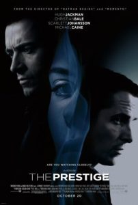 PRESTIGE poster Christian Bale Hugh Jackman