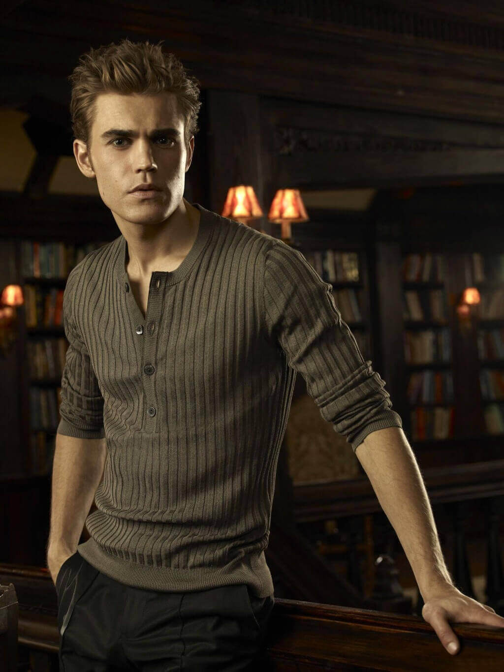 Paul Wesley VAMPIRE DIARIES Promo 2011