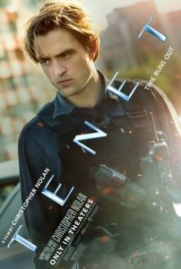 TENET poster Robert Pattinson