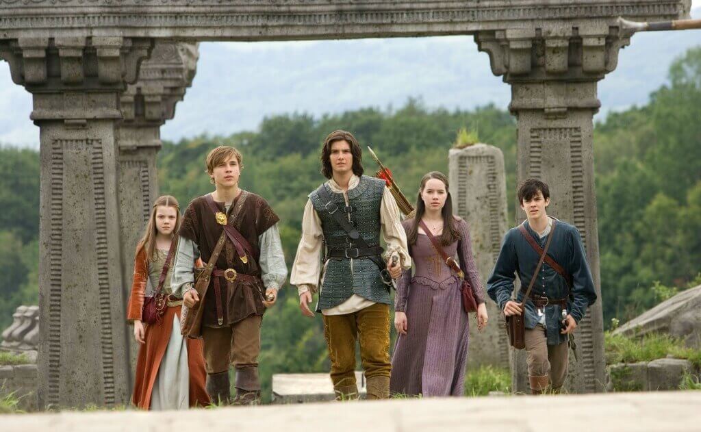 THE CHRONICLES OF NARNIA PRINCE CASPIAN Georgie Henley William Moseley Ben Barnes Anna Popplewell Skandar Keynes