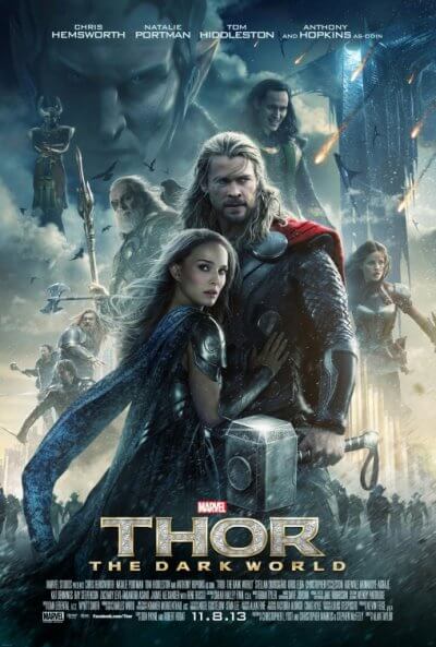 THOR DARK WORLD poster Chris Hemsworth