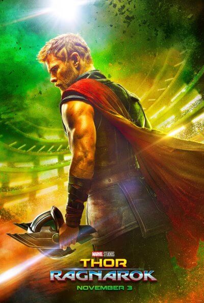 THOR RAGNAROK poster Chris Hemsworth