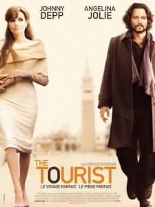 TOURIST poster Angelina Jolie Johnny Depp
