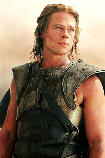 TROY Brad Pitt as Achilles