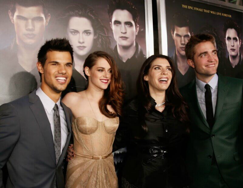 TWILIGHT BREAKING DAWN Part 2 Premiere | Taylor Lautner, Stephenie Meyer, Robert Pattinson