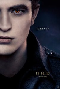 TWILIGHT BREAKING DAWN Part 2 poster Robert Pattinson