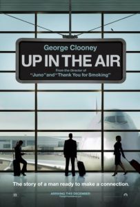 UP IN THE AIR Air poster George Clooney Anna Kendrick