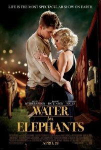 WATER FOR ELEPHANTS poster Robert Pattinson